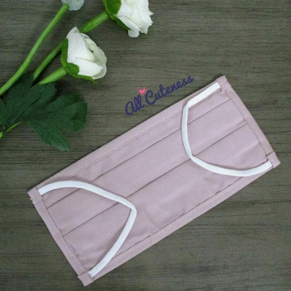Pink Cloth Face Mask
